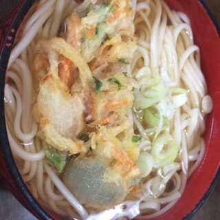 かき揚げうどん